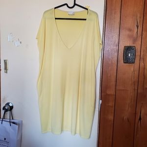 Wilfred Free Yellow Marcoux T Shirt Dress